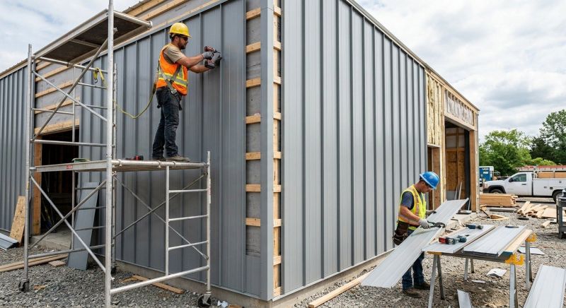 Aluminium Siding Installation in East Montpelier, VT