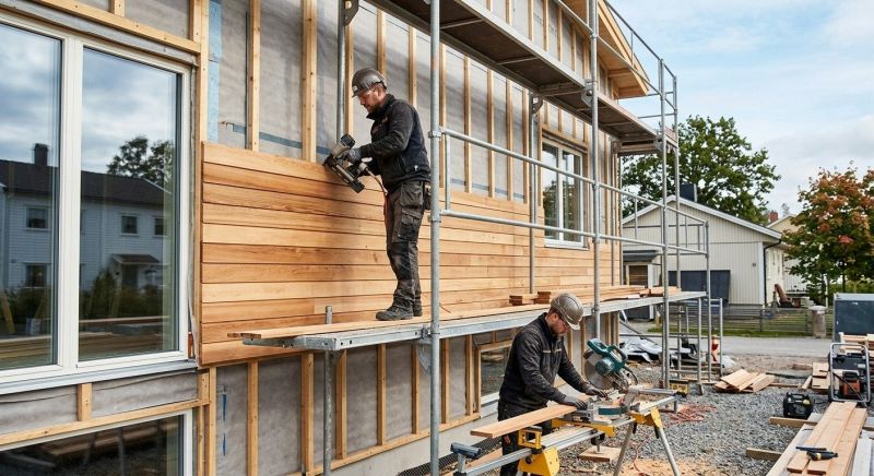 Barn Siding Installation in Waterbury, VT