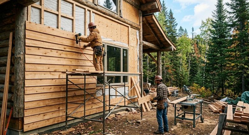 Barn Siding Installation in West Danville, VT
