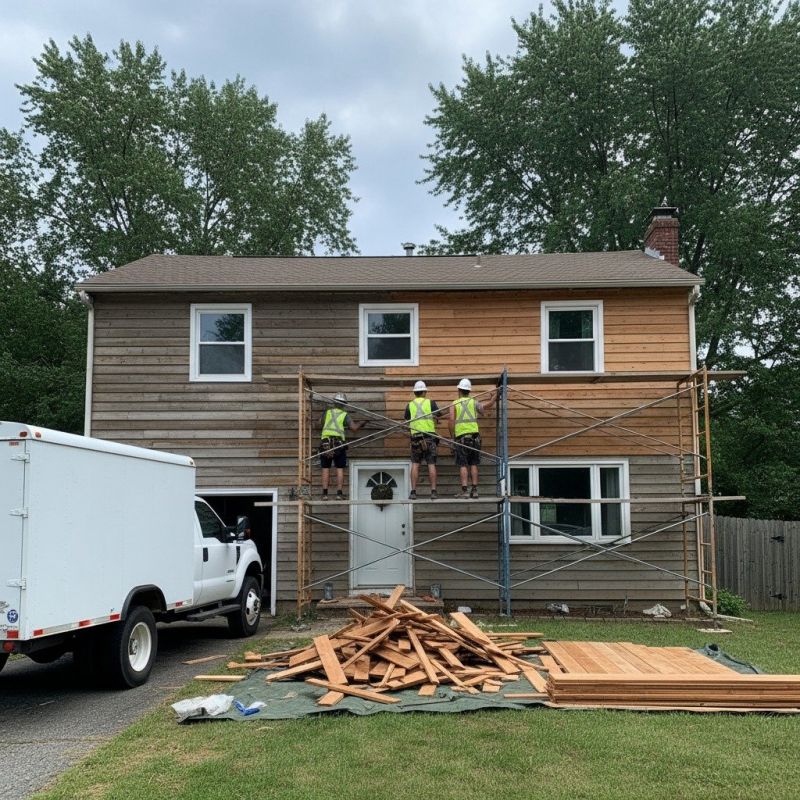Barn Siding Replacement in Lamoille County, VT