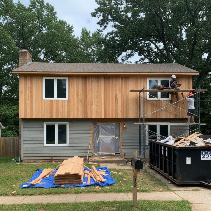 Barn Siding Replacement in Lowell, VT