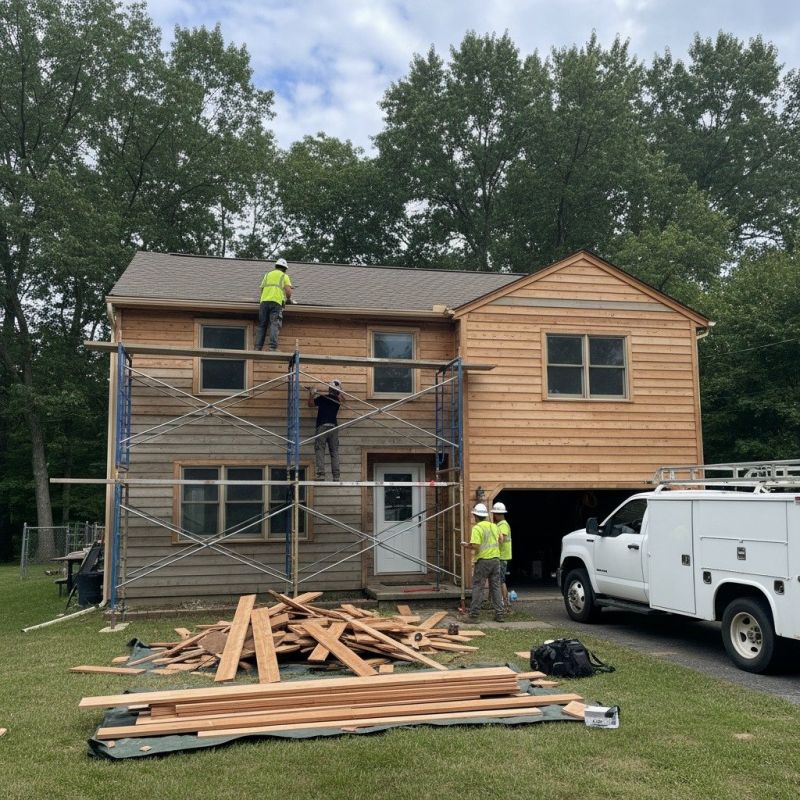 Barn Siding Replacement in Marshfield, VT