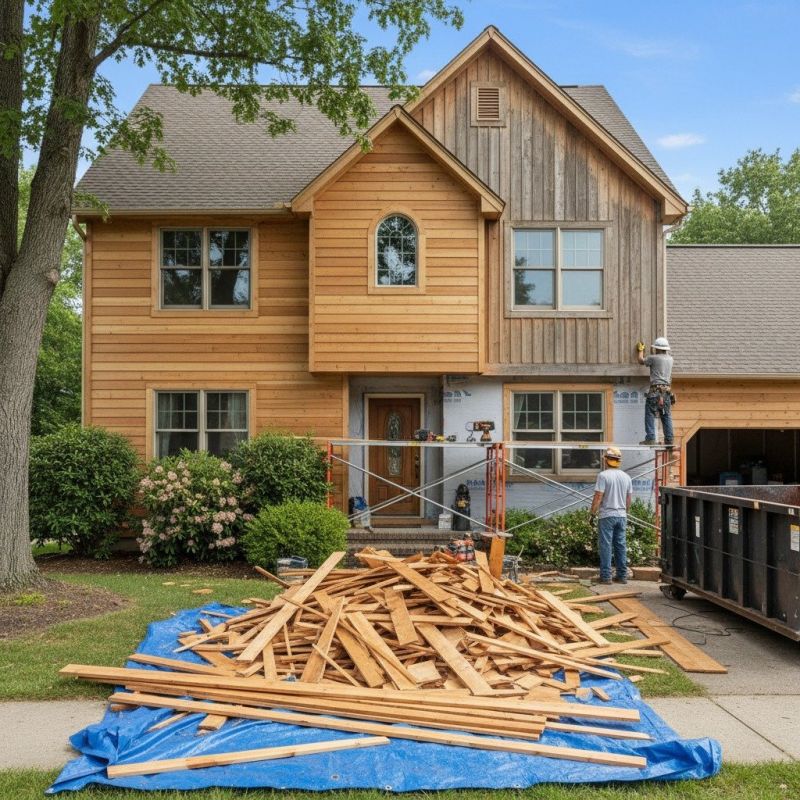 Barn Siding Replacement in Plainfield, VT