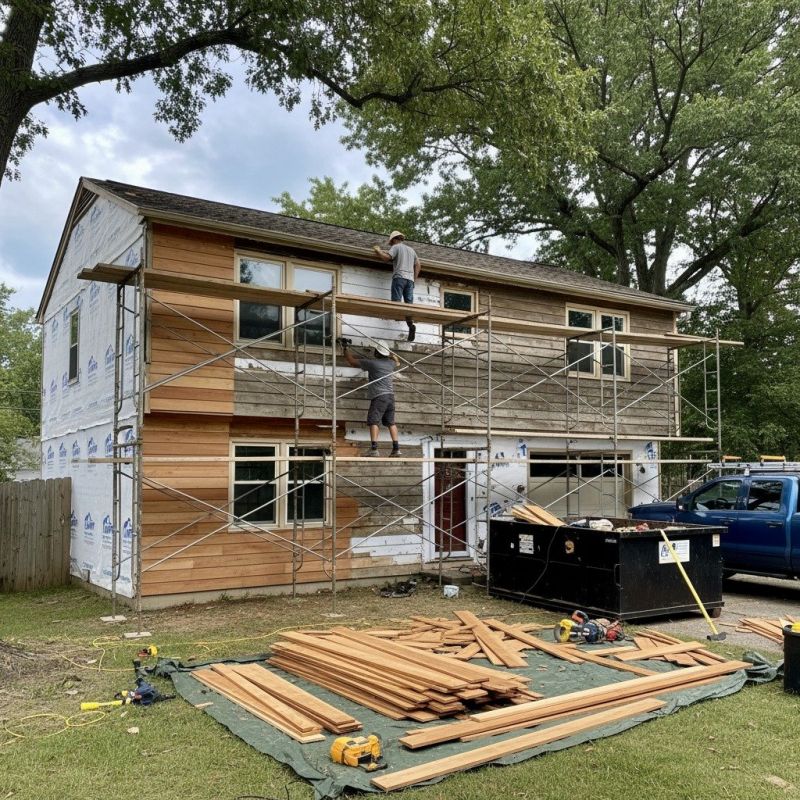 Barn Siding Replacement in Waterbury, VT