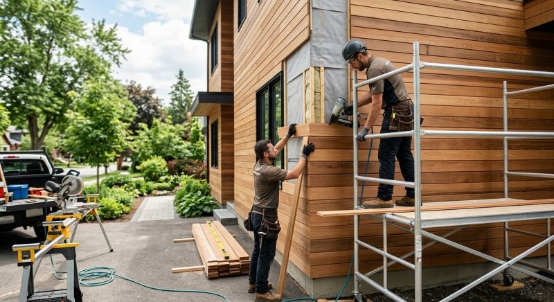 Batten Siding Installation in Williston, VT