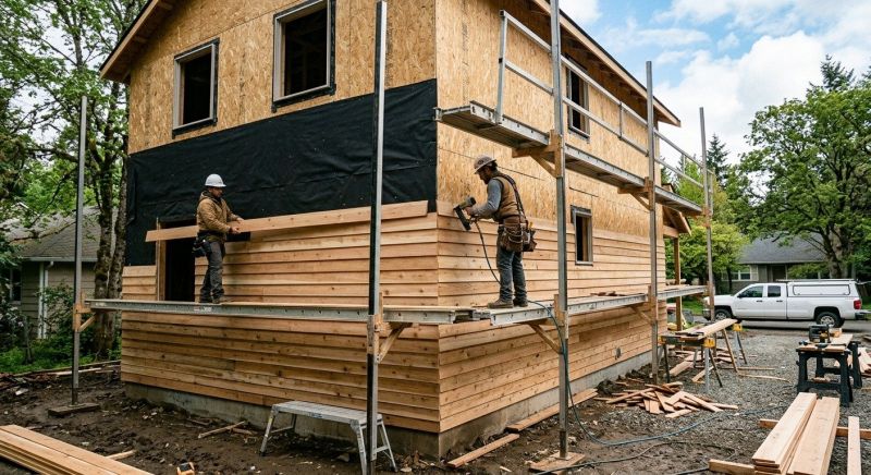 Cedar Siding Installation in East Montpelier, VT