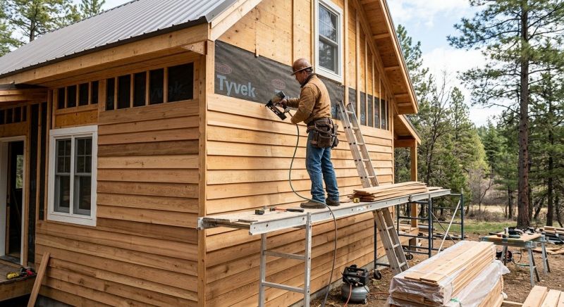 Cedar Siding Installation in Waitsfield, VT