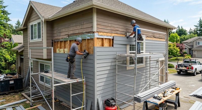 Cement Siding Installation in Cambridge, VT