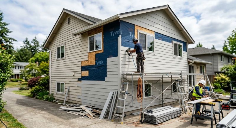 Cement Siding Installation in Huntington, VT