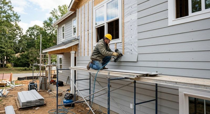 Cement Siding Installation in Stowe, VT