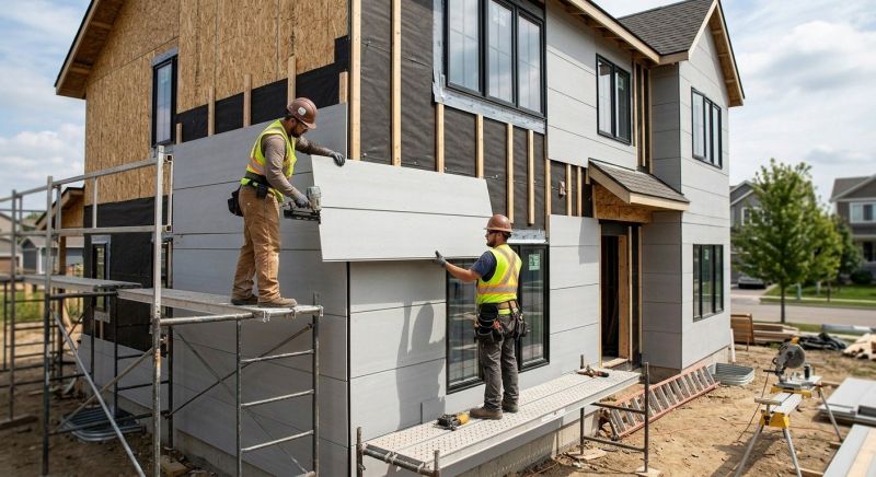 Cement Siding Installation in Montpelier, VT