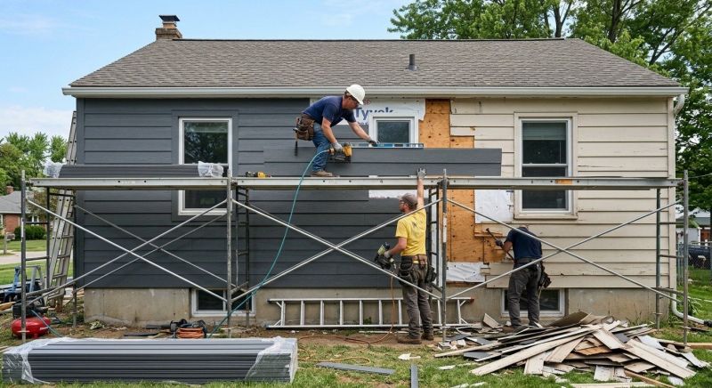 Cement Siding Installation in Waitsfield, VT