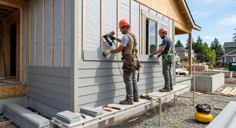 Cement Siding Replacement in Huntington, VT