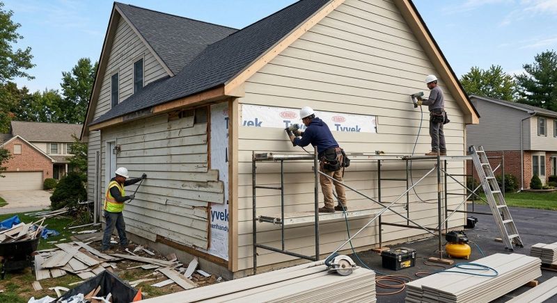 Cement Siding Replacement in Stowe, VT