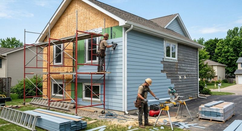 Cement Siding Replacement in Plainfield, VT