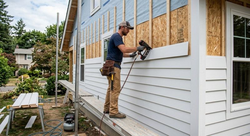 Clapboard Siding Installation in Stowe, VT
