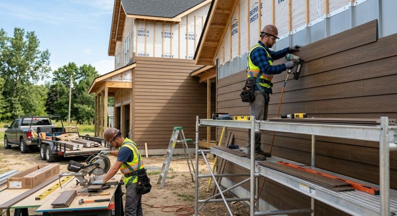 Composite Siding Installation in Essex Junction, VT