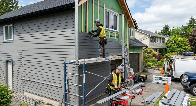 Composite Siding Installation in Lamoille County, VT