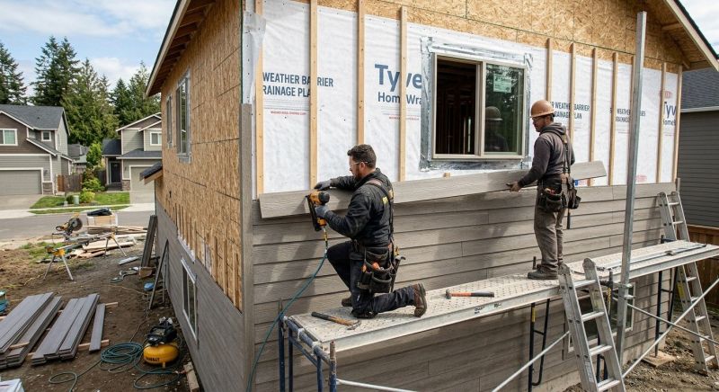 Engineered Siding Installation in Marshfield, VT