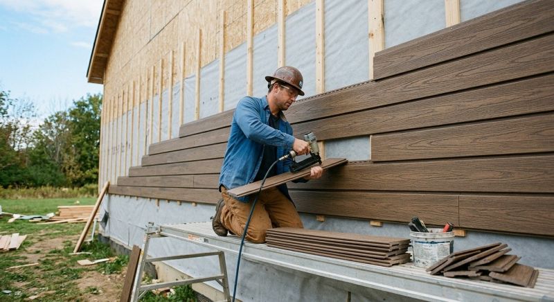 Faux Wood Siding Installation in Washington County, VT