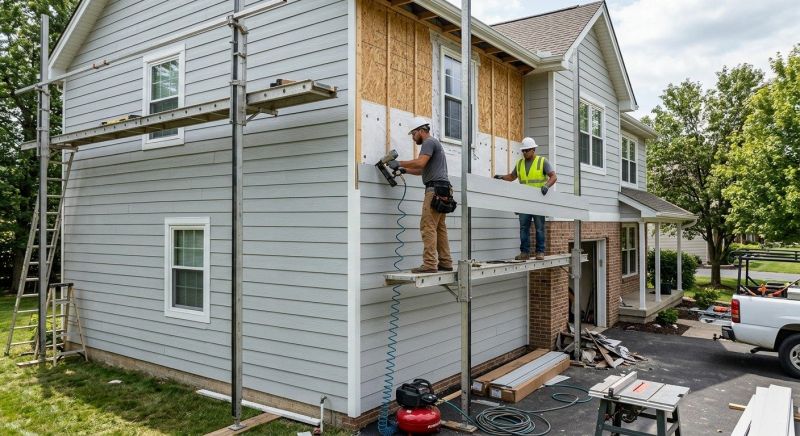 Fiber Cement Installation in Cambridge, VT