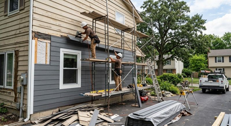 Fiber Cement Installation in Lowell, VT