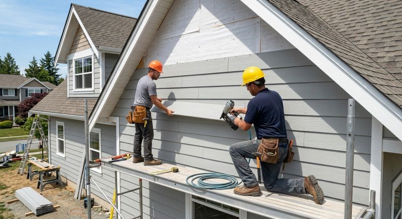 Fiber Cement Installation in Marshfield, VT