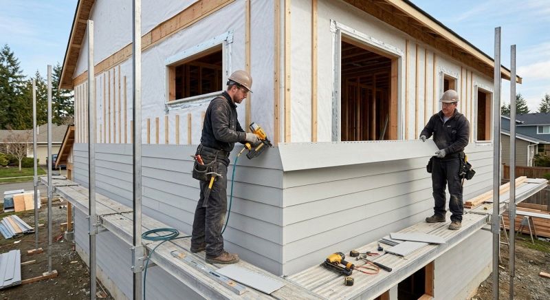 Fiber Cement Installation in Morrisville, VT