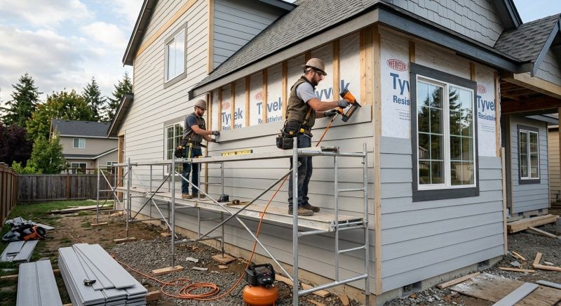 Fiber Siding Installation in Jeffersonville, VT
