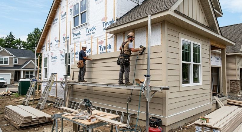Fiber Siding Installation in North Montpelier, VT