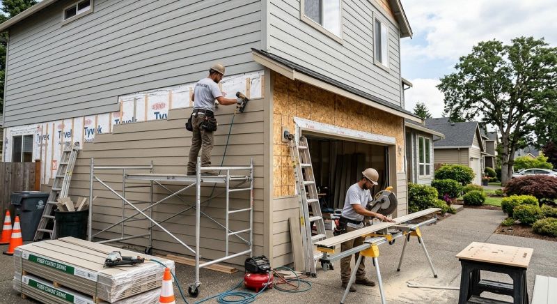 Fiber Siding Installation in West Danville, VT