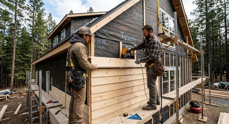 Hardwood Siding Installation in Cambridge, VT