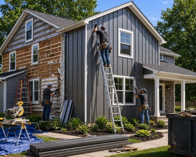 House Siding Installation in Huntington, VT