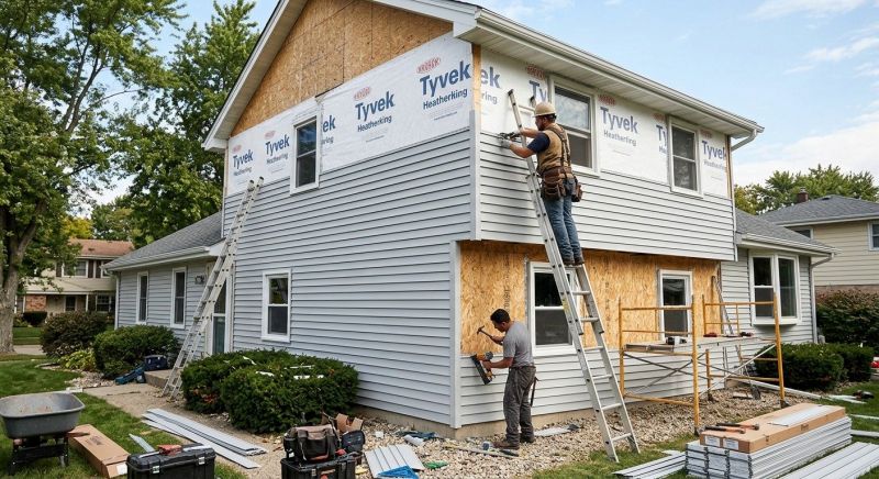 House Siding Installation in Lowell, VT