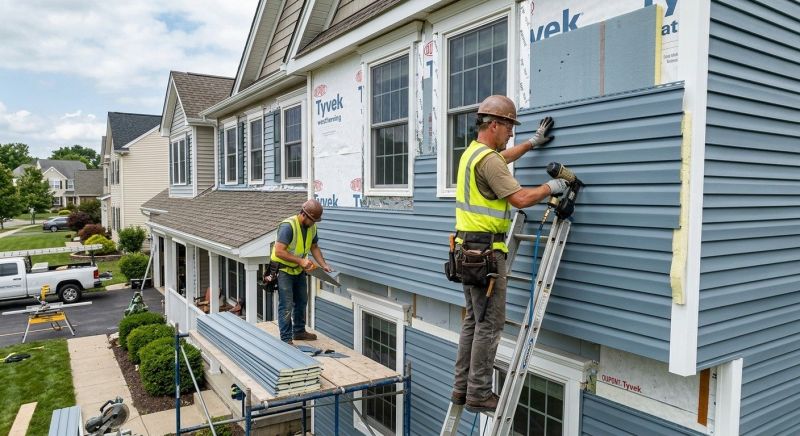 Insulated Siding Installation in East Hardwick, VT