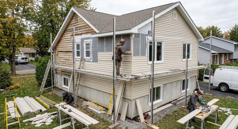 Insulated Siding Installation in Stowe, VT