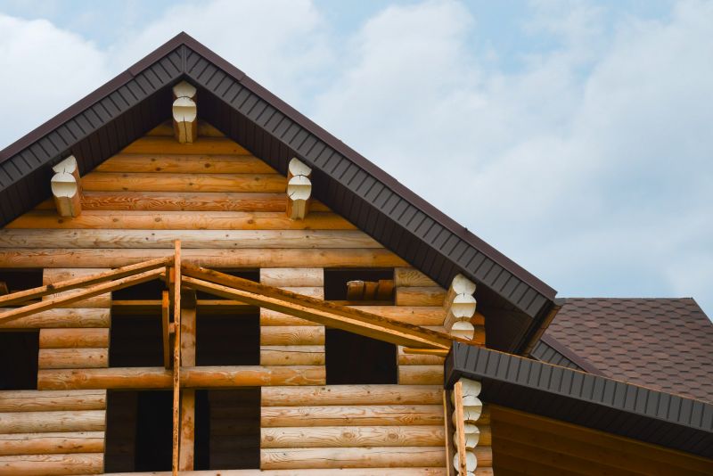 Log Siding Installation in Huntington, VT