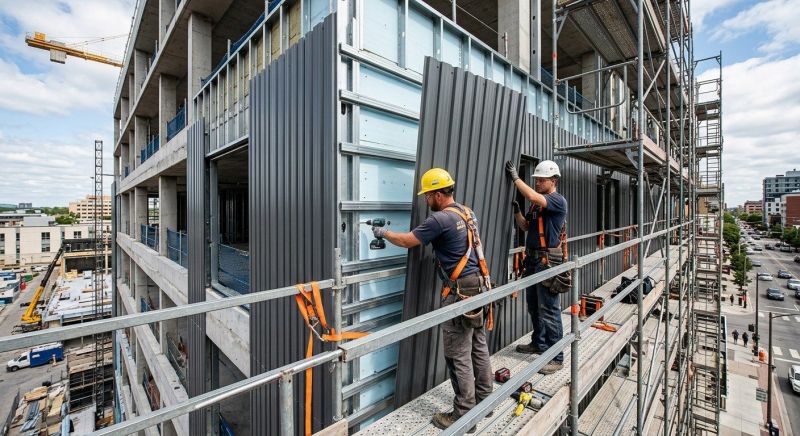 Metal Cladding Installation in Stowe, VT