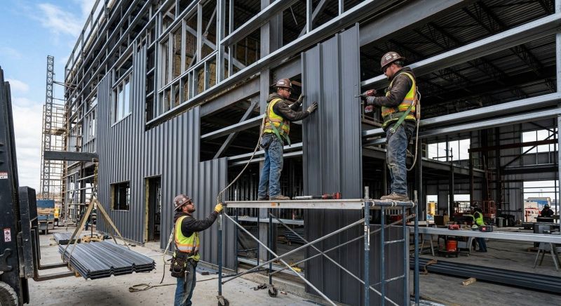 Metal Cladding Installation in Stowe, VT