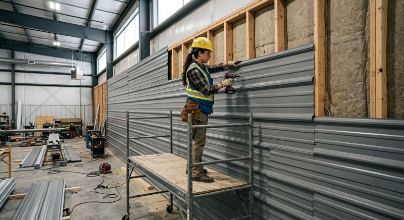 Metal Paneling Installation in Stowe, VT