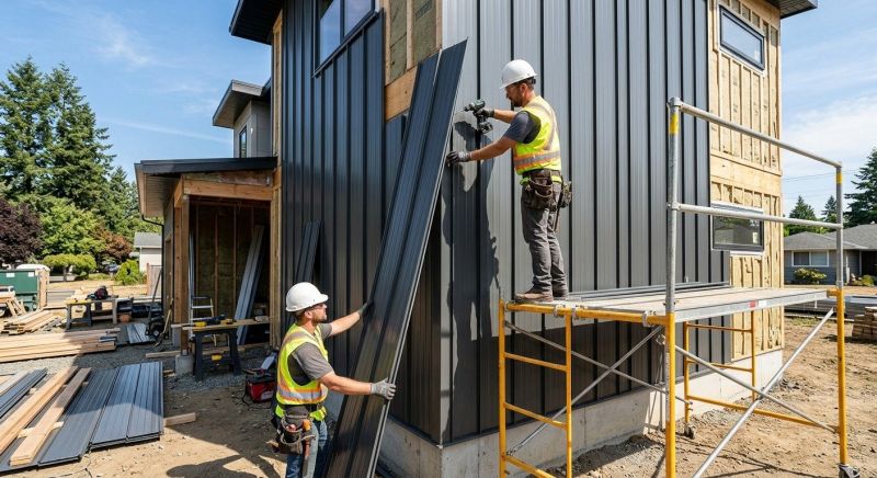 Metal Siding Installation in Cambridge, VT