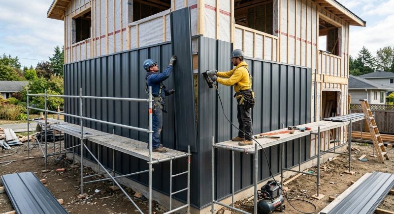 Metal Siding Installation in Lamoille County, VT