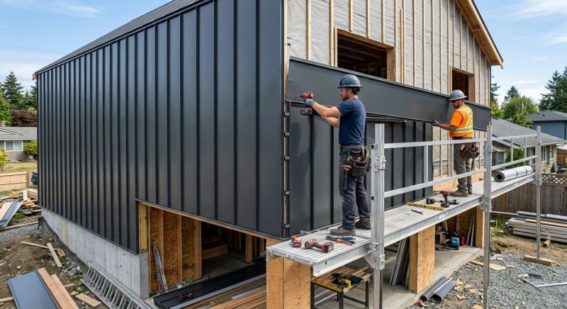 Metal Siding Installation in Lamoille County, VT