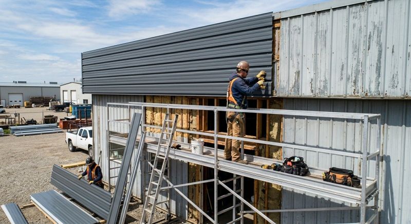 Metal Siding Replacement in Morrisville, VT