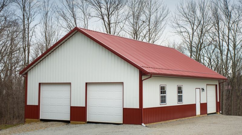 Pole Barn Siding Installation in Stowe, VT