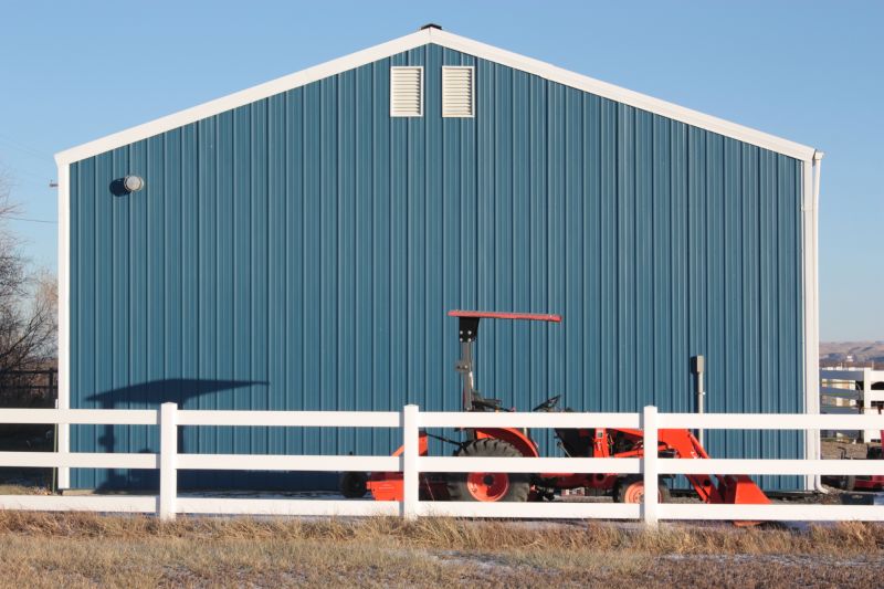 Pole Barn Siding Installation in Stowe, VT