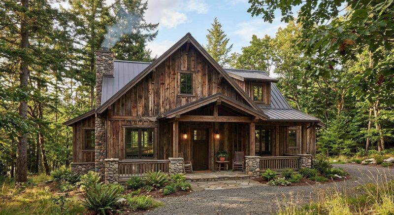 Rustic Siding Installation in Stowe, VT