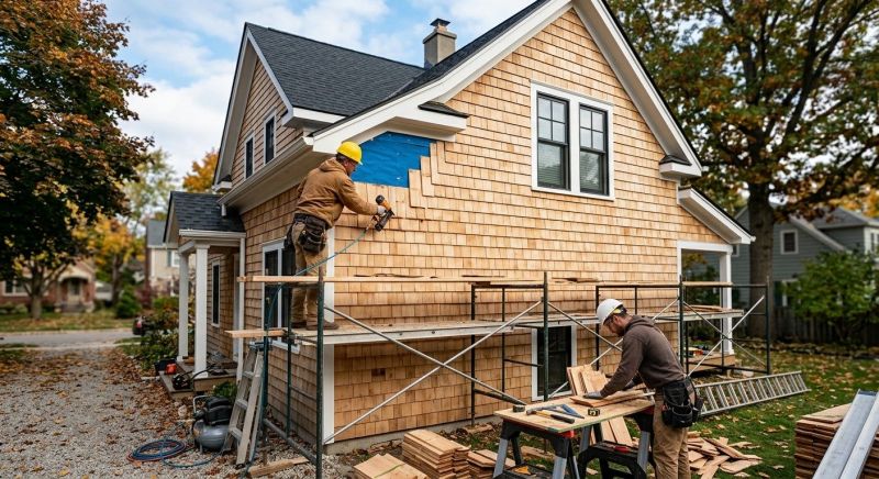 Shake Siding Installation in Lamoille County, VT