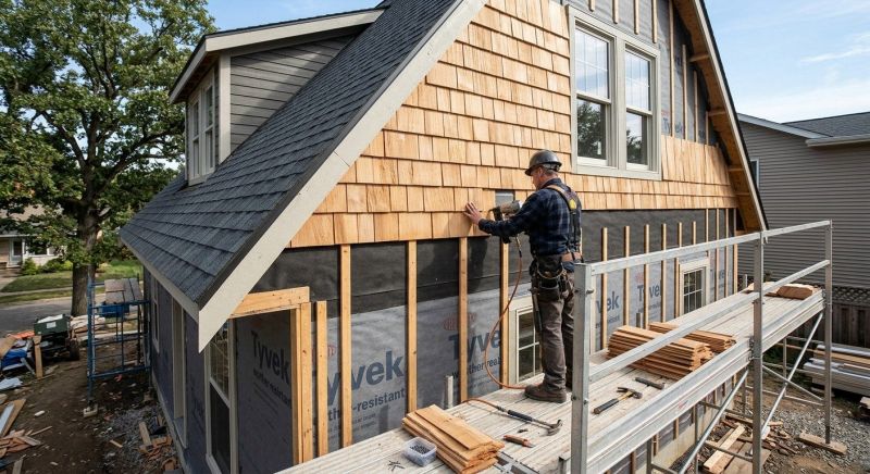 Shake Siding Installation in Stowe, VT