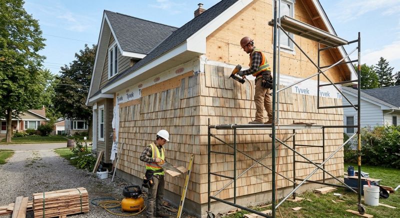 Shake Siding Installation in Plainfield, VT